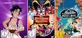 Aladdin 1-3 (Teil 1+2+3) + Dschafars Rückkehr + König der Diebe (by Walt Disney) [3-DVD] Keine Box