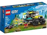 Lego 40582 City 4x4 Offroad Ambulance Rescue Limited Edition 2023 Set 6+ 162 Teile mit coolem Geländewagen und 3 Minifiguren