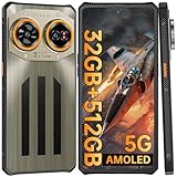 IIIF150 Air 2 Ultra Outdoor Smartphone 5G, 32(16+16) GB+512GB, 6.78" AMOLED/120Hz Outdoor Handy Ohne Vertrag, 108MP+64MP Nachtsicht, 65W/5000mAh, Android13 Rugged Baustellenhandy, Dual 5G SIM/NFC/OTG