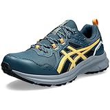 ASICS Herren Trail Scout 3 Sneaker, Magnetic Blue Faded Yellow, 47 EU