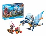 PLAYMOBIL Novelmore 71644 Drache im Gefecht, inklusive eines beweglichen Drachens, Zwei Rittern und Zubehör für epische Abenteuer, actionreiches Spielzeug für Kinder ab 4 Jahren