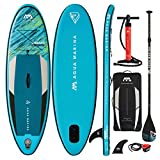 Aqua Marina , Stand Up Paddle Board im Set für Kinder & Jugendliche Vibrant iSUP 8’0’’ SUP-Board aufblasbar 244 x 71 x 10 cm