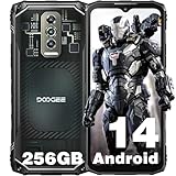 DOOGEE Blade 10 Ultra(2024) Outdoor Smartphone Android 14, 20GB+256GB(2TB) Outdoor Handy, 6.56'' HD+, 50MP+8MP Baustellenhandy 5150mAh, 3 Card Slots/IP68/IP69K/ NFC/Face ID/Fingerabdruck Erkennung/OTG