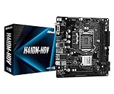 ASRock H410M-HDV unterstützt Intel CoreTM Prozessoren der 10. Generation (Sockel 1200)