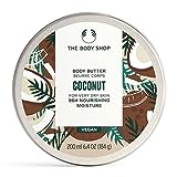 The Body Shop Coconut Body Butter unisex, Kokos Körperbutter 200 ml, 1er Pack (1 x 200 ml)