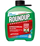 Roundup Unkrautfrei Express, 5 Liter Kanister, Fertigmischung zur Bekämpfung von Unkräutern und Gräsern