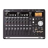 TASCAM DP-03SD - Digitales 8-Spur-Portastudio, Aufnahme/ Wiedergabe mit 44,1 kHz und 16 Bit mittels SD/SDHC-Speicherkarten, 2,10 x 11,40 x 8,20 Zoll