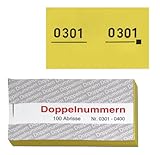 WOLF & APPENZELLER 750052 Doppelnummern gelb 01-500