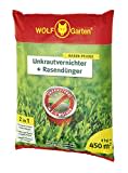 WOLF Garten WOLF-Garten - 2-in-1: Unkrautvernichter plus Rasendünger SQ 450, beige