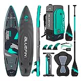 Bluefin Cruise Carbon 12' Aufpumpbares Paddleboard| SUP Board für Erwachsene| Bluefin Cruise 12' SUP| Paddleboard Paket | Tragbar & Reisesicher |Carbon Paddleboard | Inklusive Zubehör