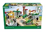 BRIO World 36010 Gebirgs-Frachten Set Deluxe - Eisenbahn-Spaß auf Mehreren Ebenen mit viel Zubehör und unendlichen Spielmöglichkeiten - Für Kinder ab 3 Jahren, tolles