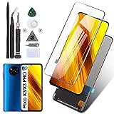 RongZy Kompatibel mit Xiaomi Poco X3/Poco X3 Pro/X3 NFC Ersatz Bildschirm LCD Display und Touchscreen-Digitizer mit Werkzeugen(6.67'')