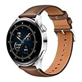 HUAWEI Watch 3 Classic (46mm) - Smartwatch Brown Leather, OB02595, braunes Leder, One Size