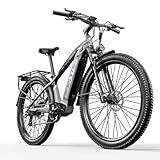 cysum Speedy Fahrrad, 27.5'' Mountainbike für Erwachsene, City-Pendlerrad, 7-Gang-Getriebe, hydraulische Scheibenbremse