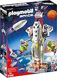 PLAYMOBIL Space 9488 Mars-Rakete mit Startrampe, Ab 6 Jahren [Exklusiv bei Amazon]