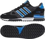 adidas Originals ZX 750 M18260 Unisex - Erwachsene Laufschuhe, Schwarz (Black 1 / Bluebird / Running White Ftw), 43 1/3