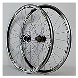 Rennrad-Laufradsatz 700c Ultraleichter Fahrrad-Laufradsatz aus Aluminiumlegierung 30 mm C/V-Bremsfelge Scheibenbremse Schnellspanner 7/8/9/10/11 Geschwindigkeit (Farbe: C) (C)