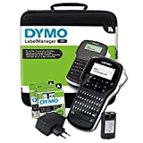 DYMO LabelManager 280 Tragbares Beschriftungsgerät im Koffer | Wiederaufladbares Etikettiergerät mit QWERTZ Tastatur | mit PC- oder Mac-Schnittstelle | für D1 Etiketten in 6, 9 und 12mm Breite