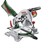 Bosch Home and Garden PCM 8 Kapp und Gehrungssäge Expert, Klemme, Staubbeutel, Karton, Grün (1200 W, Laser)