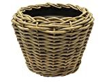 Van der Leeden Drypot® Pflanzkorb Rattan braun, D83 x H61 cm