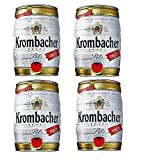 4 Fässer Krombacher Pils a 5 Liter Pfandfrei Partyfass