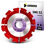 Amboss HM Trennscheibe Ø125 x 22.2 mm (Für Wurzeln, Asphalt, Hartgummi etc.) - Galvanisiert