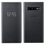 LED View Cover für Galaxy S10 Schwarz