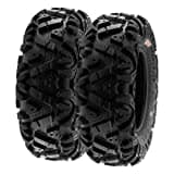 SunF A033 25x8-12 25x8x12 Quad ATV UTV SxS Reifen POWER I All-Terrain Geländebereifung 6PR TL 65J E4, Satz von 2 Stück