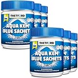 Thetford 6 x Aqua Kem Blue Flaschen, 15 Stück