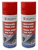 Würth Kraftsprühkleber Plus 2x 400ml extra starker Sprüh kleber