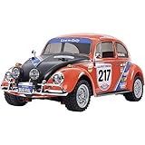 TAMIYA 58650-1:10 RC VW Beetle Rally MF-01X, ferngesteuertes Auto/Fahrzeug, Modellbau, Bausatz, Hobby, Zusammenbauen