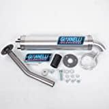 Auspuff Giannelli Enduro Dämpfer Aluminium für GN34616HF