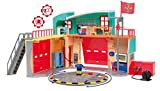 Simba 109258282002 Caserne De Pompier Pontypandy Fireman Sam Feuerwehrmann, grau, one Size