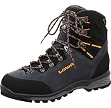 LOWA Stiefel mittel TICAM EVO GTX stahlblau/orange 45