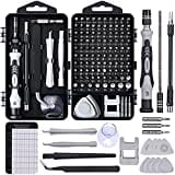 Feinmechaniker Werkzeug Set Mini Schraubenzieher: 122 in 1 Handy Reparatur Werkzeug Set mit 101 Bits für PC Computer iPhone Laptop Tablet PS5 Xbox Spielzeug Uhren Kamera Brillen