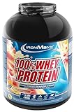 IronMaxx 100% Whey Protein Pulver - Erdbeere Weiße Schokolade 2,35kg Dose | zuckerreduziertes, wasserlösliches Eiweißpulver aus Molkenprotein | viele verschiedene Geschmacksrichtungen