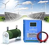 RETRIN 3000W Wind Solar Hybrid Laderegler,12V/24V/48V Mppt Lade Boost Controller Mit LCD Display,Universell Für Netzunabhängige Wind Solar Hybrid Systeme,48V