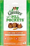 Feline Greenies Pill Pockets Chicken 45 count 1.6 oz 3 PACK For Cat Medicine