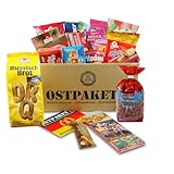 Ostpaket Süße Verführung mit 20 typischen Produkten der DDR Geschenkidee Spezialitäten Spezialitätenpaket Geschenkset, Ostprodukte