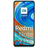 Xiaomi Redmi Note 9 Pro Smartphone - 6.67" DotDisplay 6GB 128GB 64MP AI Quad Camera 5020mAh (typ)* NFC Grün [Globale Version] (Generalüberholt)