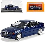 Generisch B-M-W 3er E46 328 CI Coupe Blau Metallic 1998-2007 1/43 Minichamps Maxichamps Modell Auto