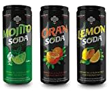 72x Dosen Lemonsoda Oransoda Mojitosoda 330 ml Campari Group italienisch trinken inc. EINWEG Pfand