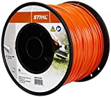 Stihl 0000 930 2246 Trimmerfaden rund für Rasentrimmer zum Trimmen von Rasenkanten und für Mäharbeiten, Durchmesser: 2,4 mm, Länge: 253m