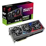 ASUS ROG Strix GeForce RTX 3090 24 GB OC Version Gaming Grafikkarte (Nvidia Ampere, PCIe 4.0, GDDR6X Speicher, 2x HDMI 2.1, 3x DisplayPort 1.4a, ROG-Strix-RTX3090-O24G-GAMING)