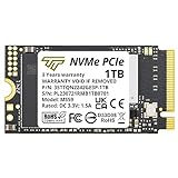 Timetec M.2 SSD NVMe PCIe Gen 3x4 Internes Solid State Drive (2242 1TB Gen3x4 QLC)