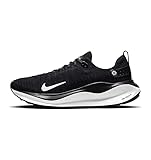 NIKE React Herren Infinity Run Flyknit 4 Sneaker, Schwarz, Weiß, Dunkelgrau, 44 EU