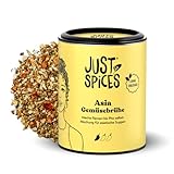 Just Spices Asia Gemüsebrühe I Würze asiatische Suppen zu Hause selbst I Gewürzdose, 65 g