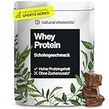 Whey Protein Pulver – Schoko – 1kg – 23g Protein pro Portion – für deinen Muskelaufbau, hochdosiert – in Deutschland produziert & laborgeprüft