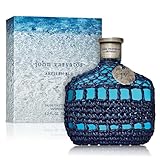 John Varvatos Artisan Blu – Eau de Toilette homme/men, 125 ml, holzig-belebender Duft für Herren, erfrischende Zitrusfrüchte & Kräuter, im edlen Design Flakon