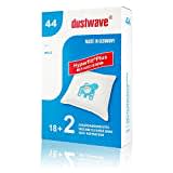 Sparpack - 20 Staubsaugerbeutel passend für Miele - S 2120 Bodenstaubsauger von dustwave® Markenstaubbeutel - Made in Germany + inkl. Microfilter